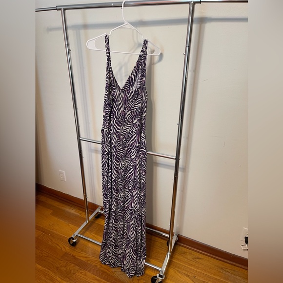 Market & spruce dress, maxi, purple, zebra print, size xxl, like new condition - Picture 2 of 2